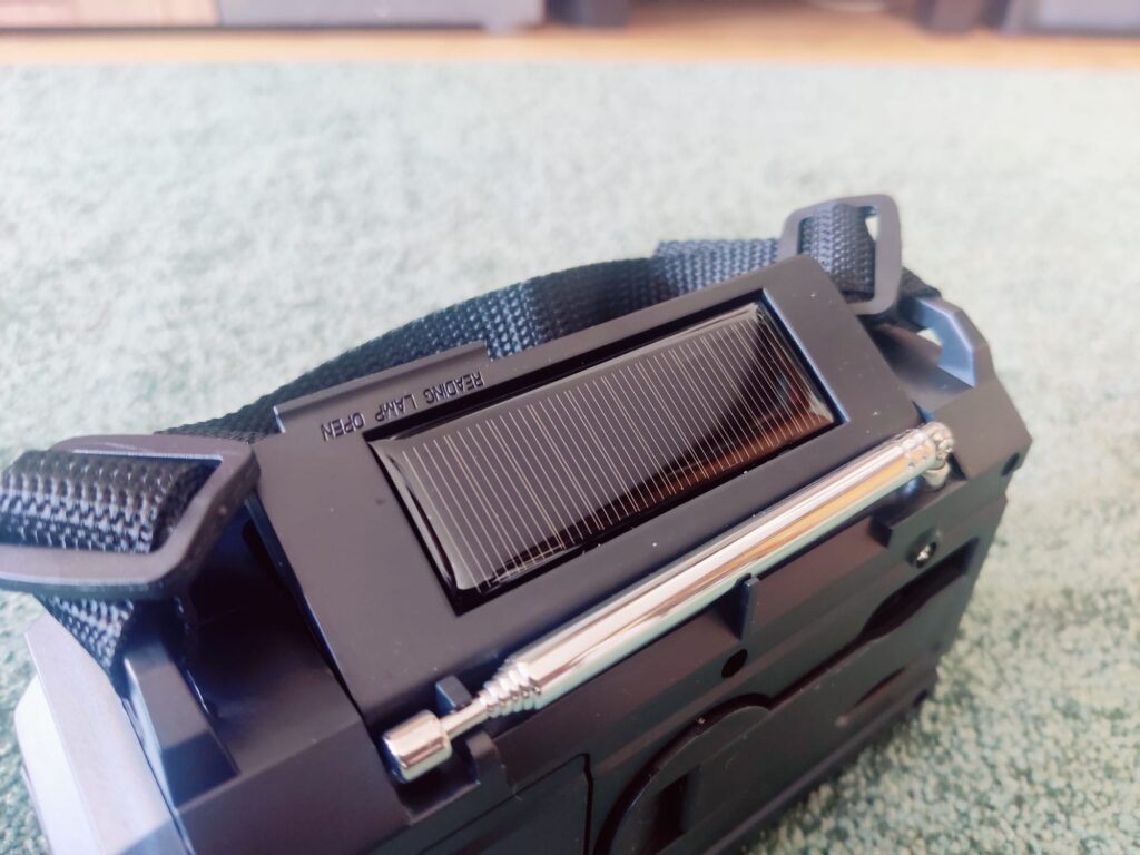 ROCAM CR 1009 Pro Kurbelradio Solarpanel