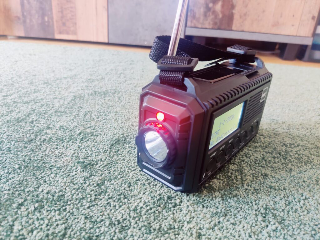 ROCAM CR 1009 Pro Kurbelradio SOS-Alarm
