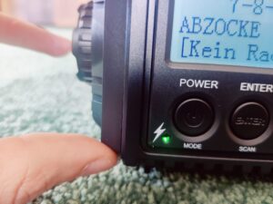 ROCAM CR 1009 Pro Kurbelradio Leuchtdiode bei gutem Empfang