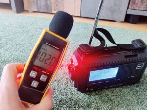 ROCAM CR 1009 Pro Kurbelradio Lautstärke SOS-Signal