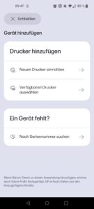 HP ENVY 6420e Tintenstrahldrucker App Gerät hinzufügen