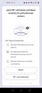 HP ENVY 6420e Tintenstrahldrucker App HP+