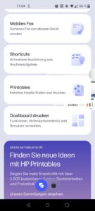 HP ENVY 6420e Tintenstrahldrucker App Funktionen 2