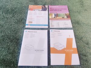 HP ENVY 6420e Tintenstrahldrucker mit Anleitungen