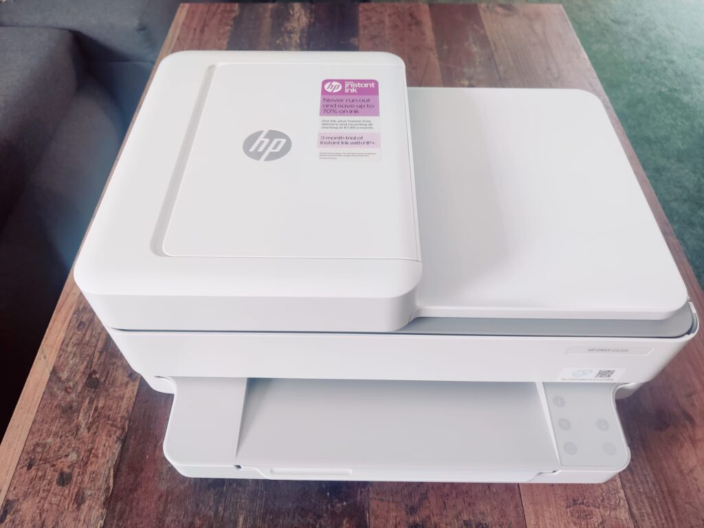 HP ENVY 6420e Tintenstrahldrucker ausgepackt