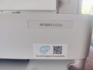 HP ENVY 6420e Tintenstrahldrucker Produktbadge
