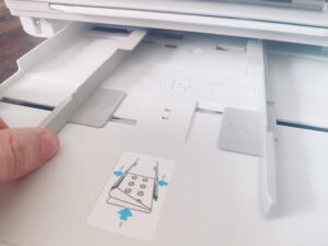 HP ENVY 6420e Tintenstrahldrucker Papierfach einstellen