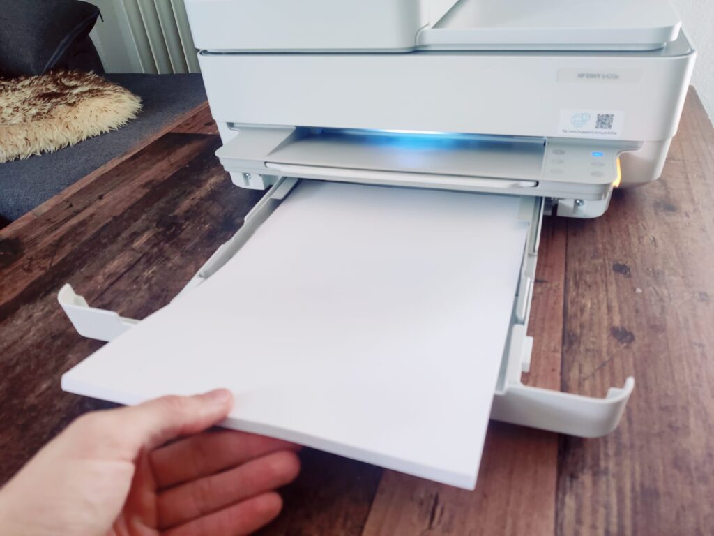HP ENVY 6420e Tintenstrahldrucker Papiereingabe