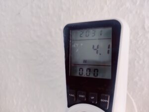 HP ENVY 6420e Tintenstrahldrucker Stromverbrauch im Standby