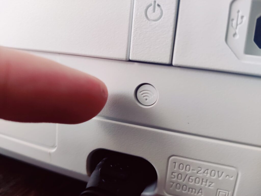 HP ENVY 6420e Tintenstrahldrucker WPS-Taste