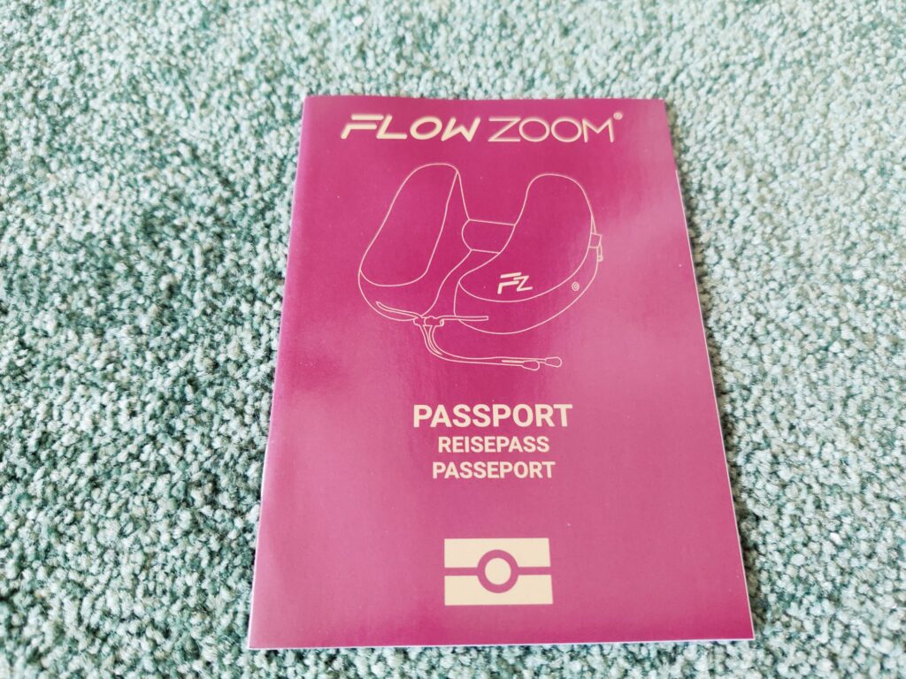 FLOWZOOM Air Nackenkissen Anleitung