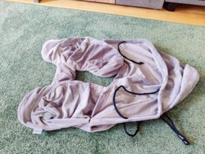 FLOWZOOM Air Nackenkissen ausgepackt