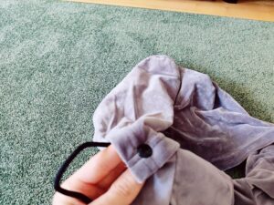 FLOWZOOM Air Nackenkissen Verbindungsknopf Kapuze
