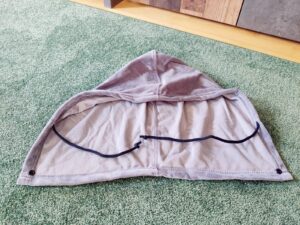 FLOWZOOM Air Nackenkissen Kapuze