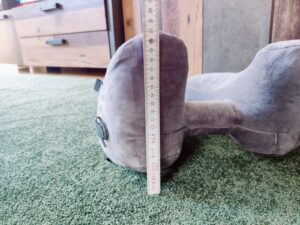 FLOWZOOM Air Nackenkissen Höhe im Nackenbereich