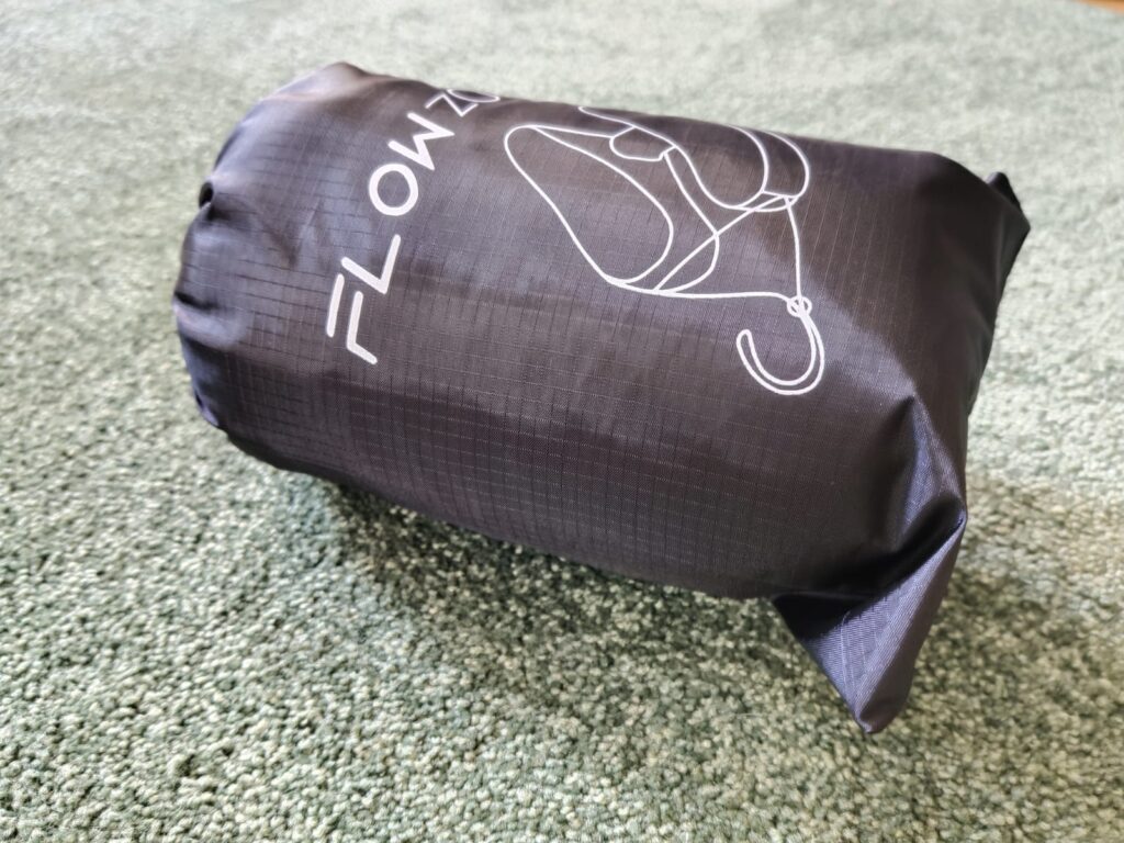 FLOWZOOM Air Nackenkissen im Transportbeutel