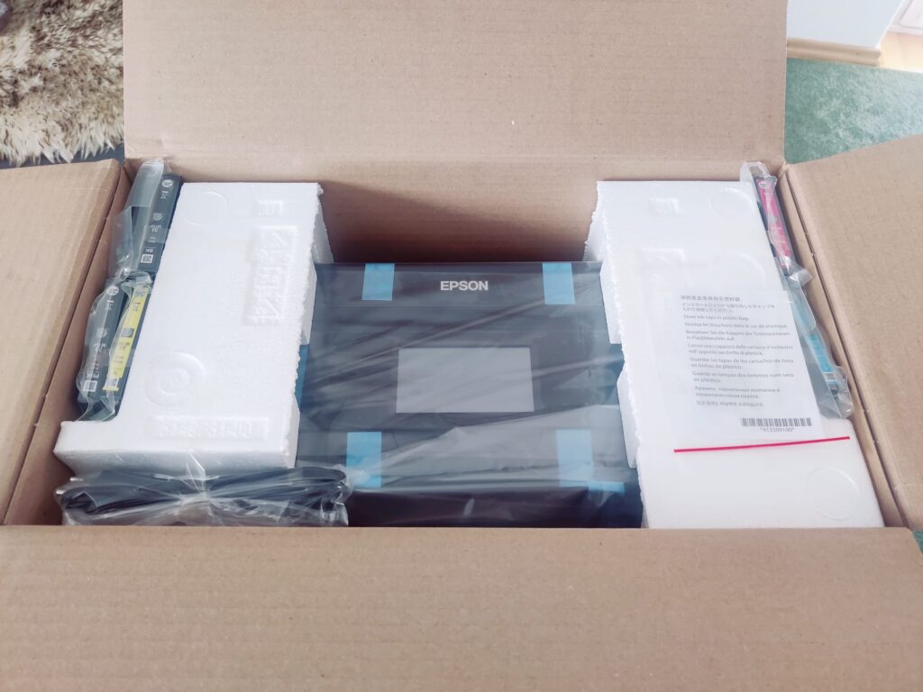 Epson Expression Premium XP-7100 Tintenstrahldrucker in Verpackung