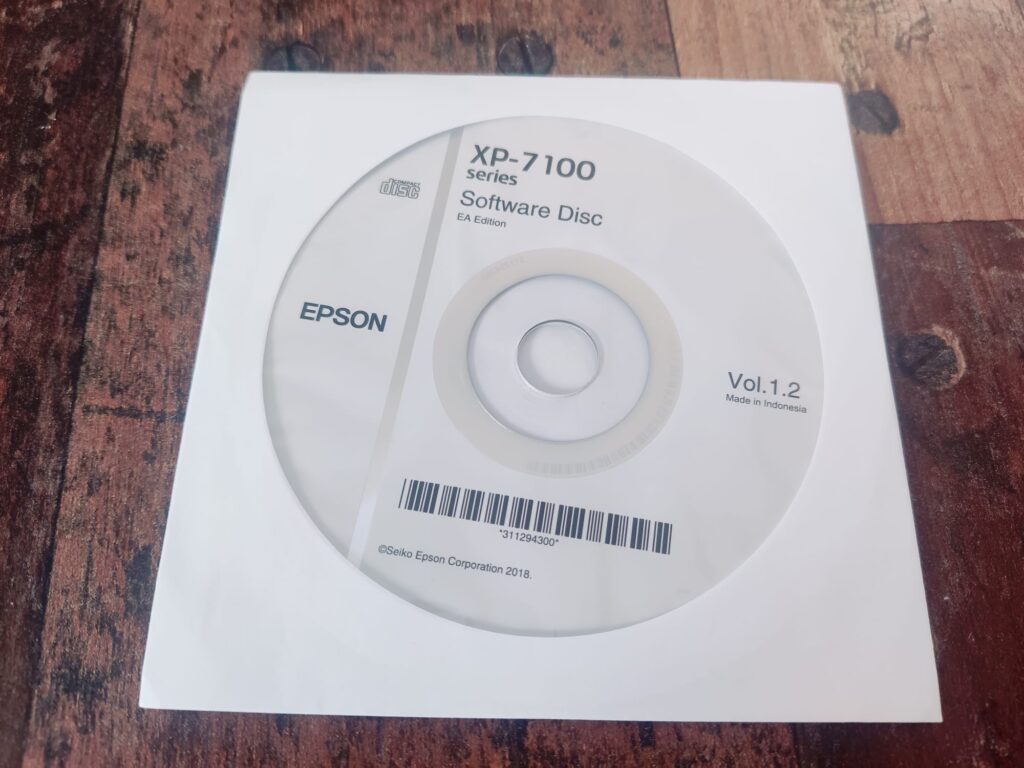 Epson Expression Premium XP-7100 Tintenstrahldrucker Treiber-CD