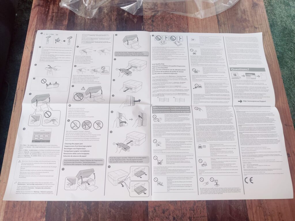Epson Expression Premium XP-7100 Tintenstrahldrucker Anleitung innen