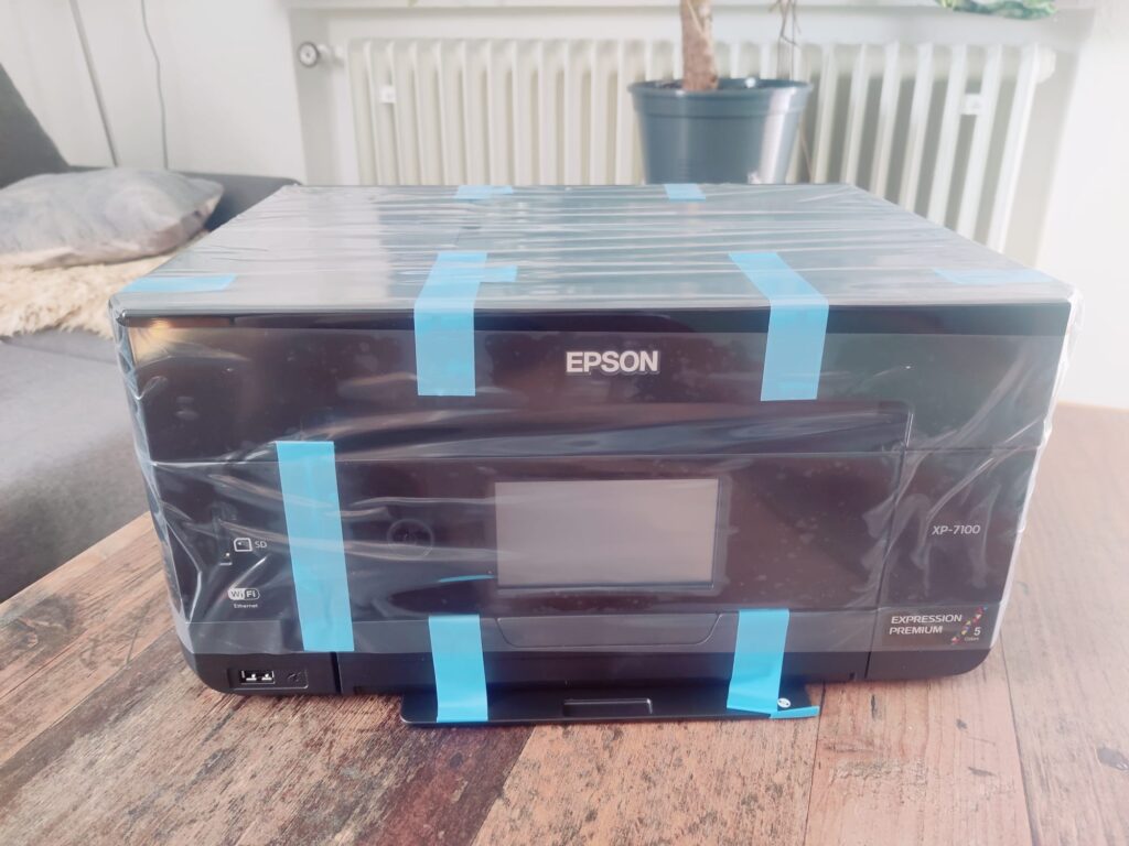 Epson Expression Premium XP-7100 Tintenstrahldrucker in Folie