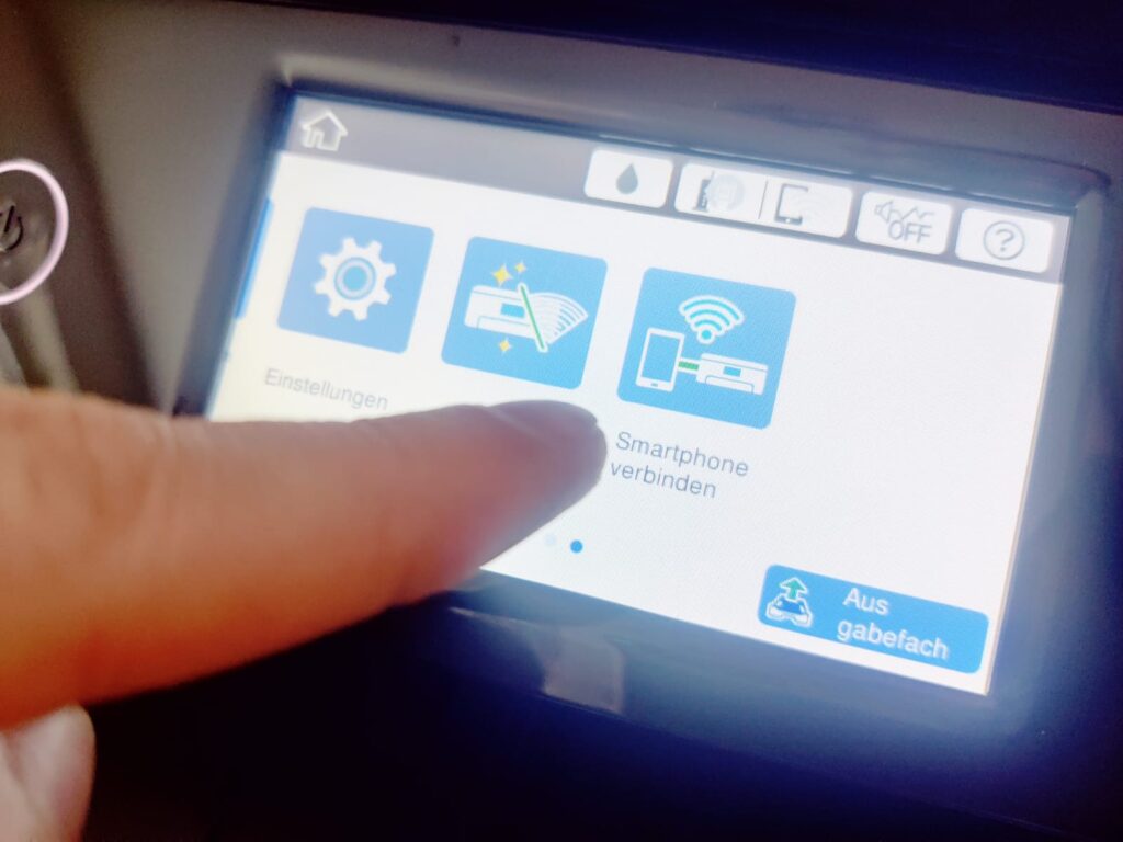 Epson Expression Premium XP-7100 Tintenstrahldrucker Smartphone-Connection