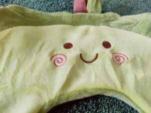 Litimkat 786562346939 Nackenkissen Design auf Bezug