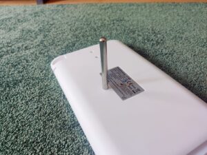 medisana LT 460 Tageslichtlampe Magnethalterung montiert