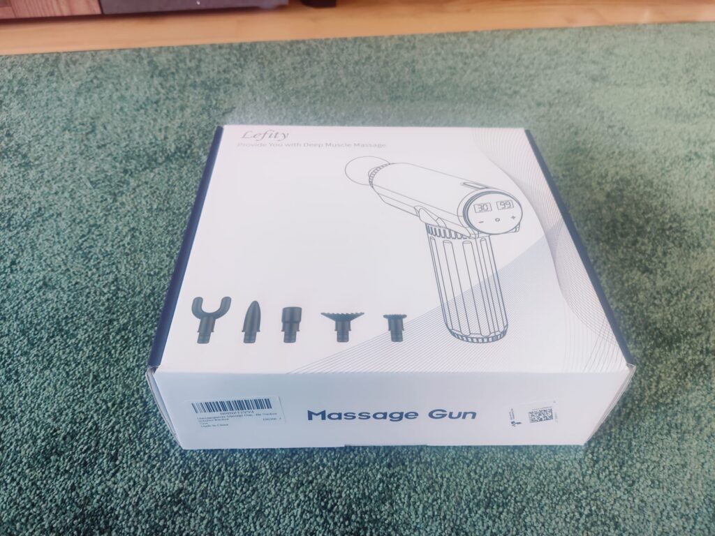 Lefity JX-703S Massagepistole Verpackung
