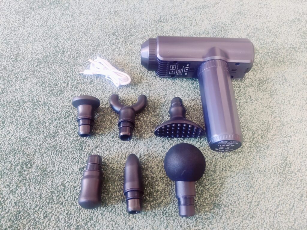 Lefity JX-703S Massagepistole mit Zubehör