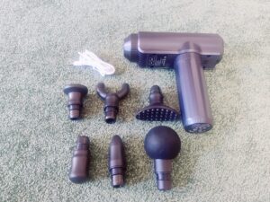 Lefity JX-703S Massagepistole mit Zubehör