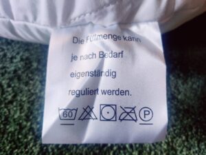 Betten Hofmann 785983362993 Nackenkissen Reinigungshinweise