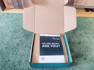 Beurer Antelope BOOM Massagepistole Verpackung offen