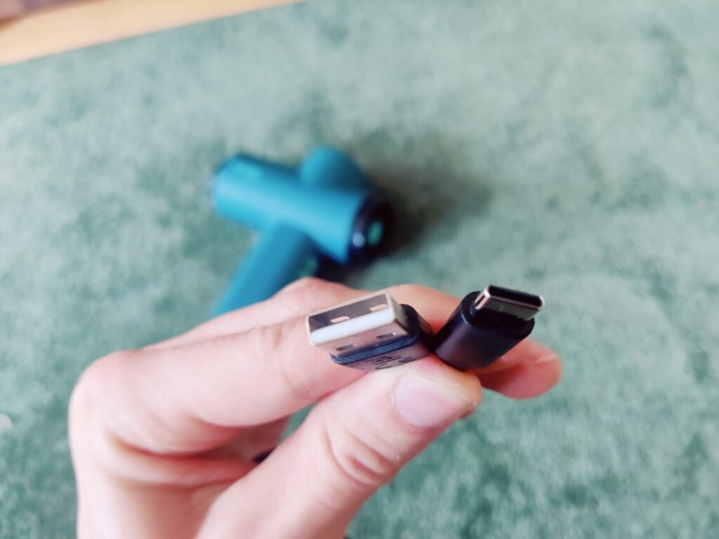Beurer Antelope BOOM Massagepistole USB-A-auf-USB-C-Ladekabel