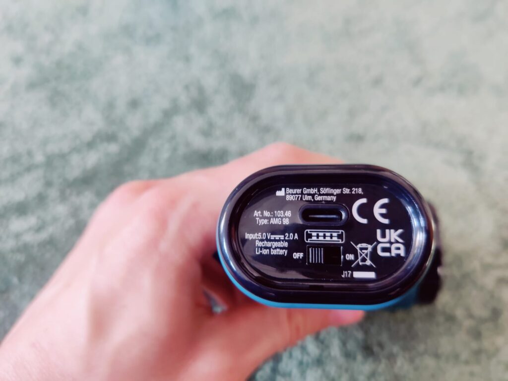 Beurer Antelope BOOM Massagepistole USB-C-Anschluss