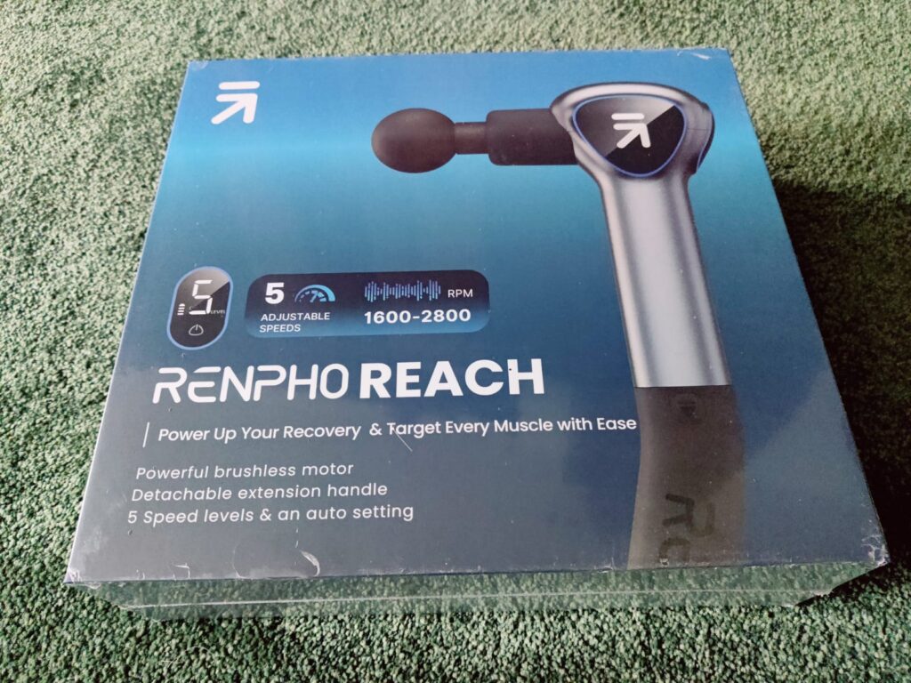 RENPHO Reach R-C007 Massagepistole Verpackung