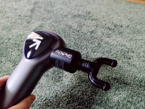 RENPHO Reach R-C007 Massagepistole mit U-förmigem Massagekopf