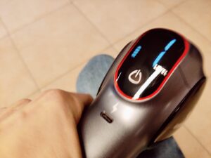 RENPHO Reach R-C007 Massagepistole Abschaltung wegen zu hohem Druck