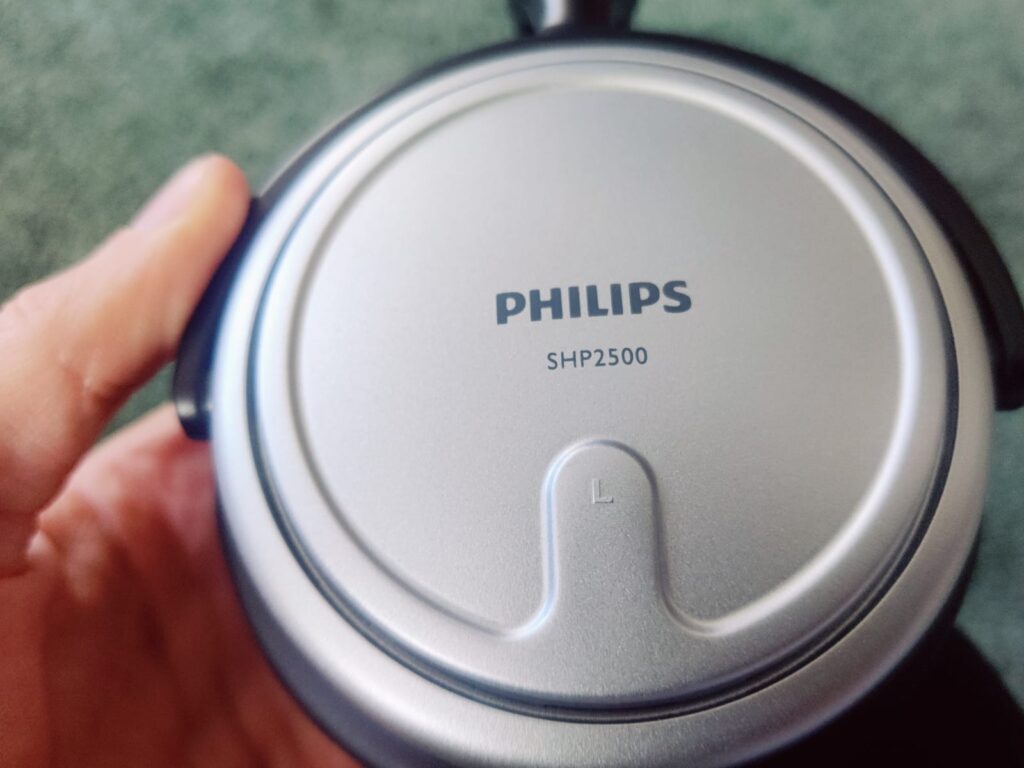 Philips Audio SHP2500/10 Over-Ear-Kopfhörer Ohrmuschel mit Logo