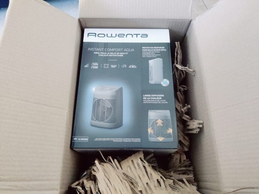 Rowenta Instant Comfort Aqua SO6511 Heizlüfter in Umverpackung