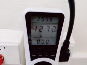 Rowenta Instant Comfort Aqua SO6511 Heizlüfter Stromverbrauch im Eco-Modus