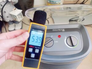 Rowenta Instant Comfort Aqua SO6511 Heizlüfter Lautstärke im Eco-Modus