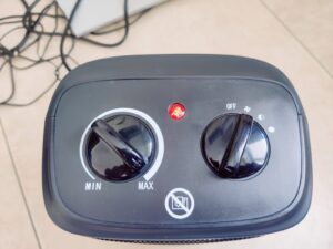 Pelonis PHF101BPBHDE Heizlüfter erste Inbetriebnahme