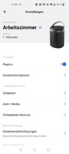 Philips 3000 Series CX3120/01 Heizlüfter App Einstellungen