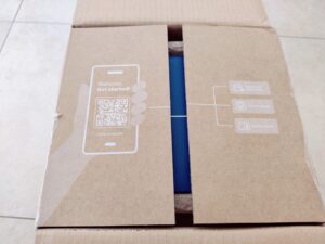 Philips 3000 Series CX3120/01 Heizlüfter Verpackung von oben