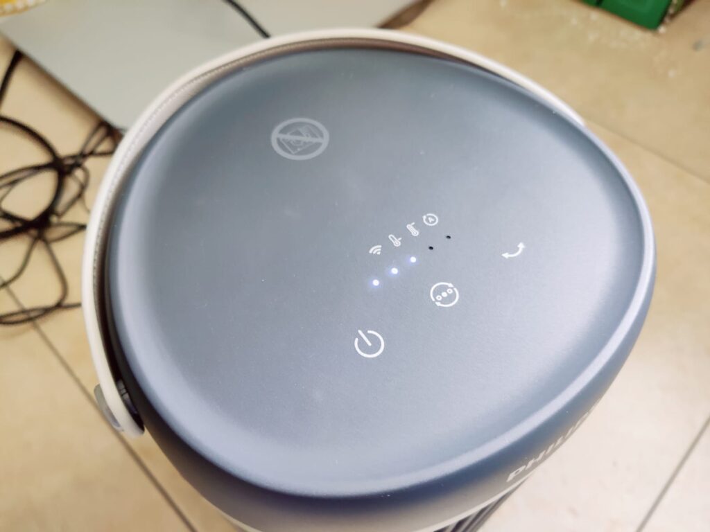 Philips 3000 Series CX3120/01 Heizlüfter niedrigste Stufe