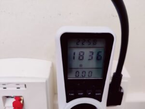 Philips 3000 Series CX3120/01 Heizlüfter Stromverbrauch höchste Stufe