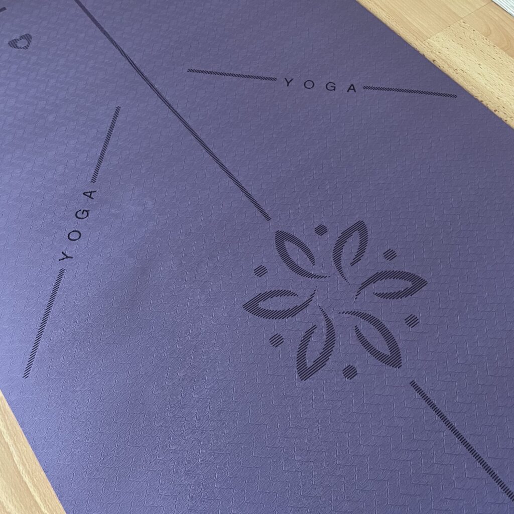 YOGATI Yogamatte Aufdruck