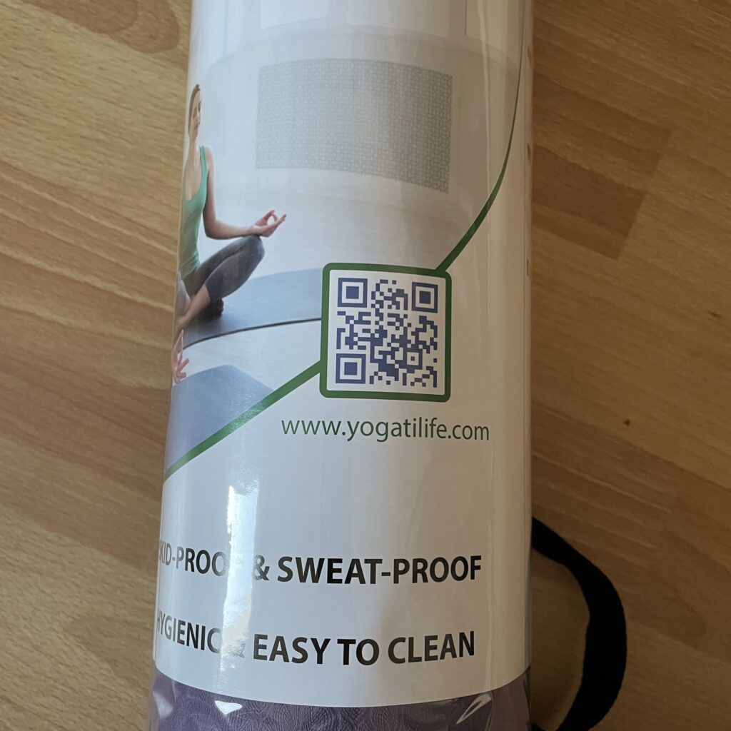 YOGATI Yogamatte QR-Code