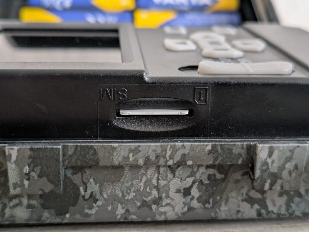 Zeiss Secacam 5 Wildkamera SIM-Kartenslot