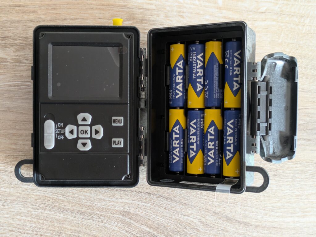 Zeiss Secacam 5 Wildkamera geöffnet